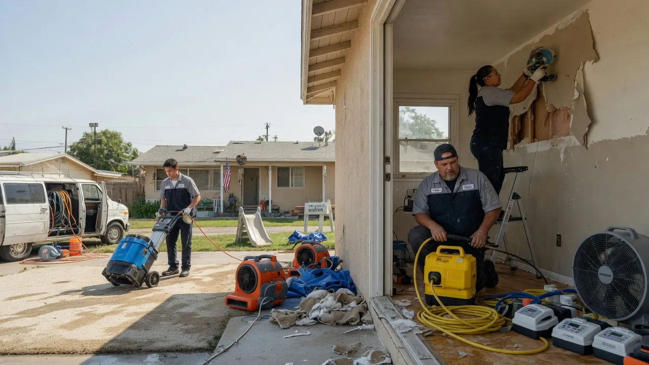 Water Damage Restoration in Holly Springs, NC near me